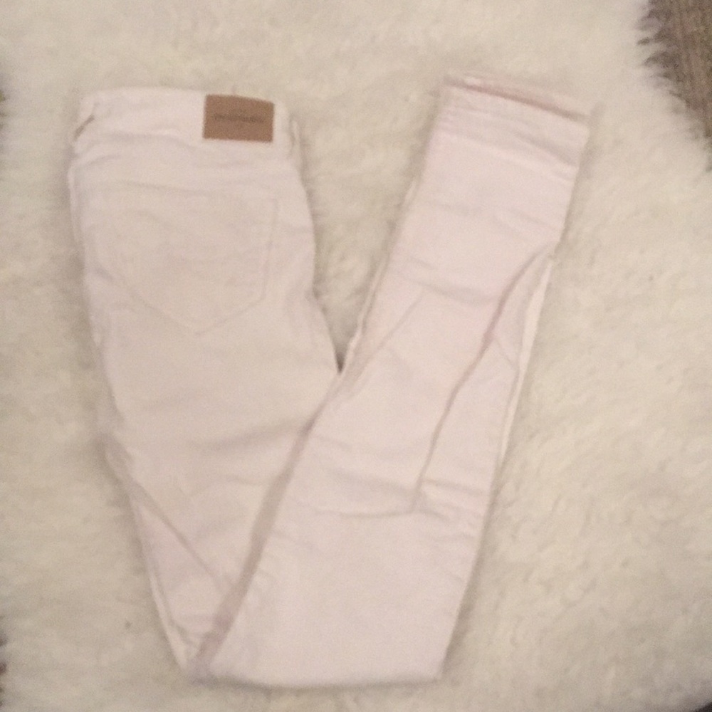 White Abercrombie Jeans